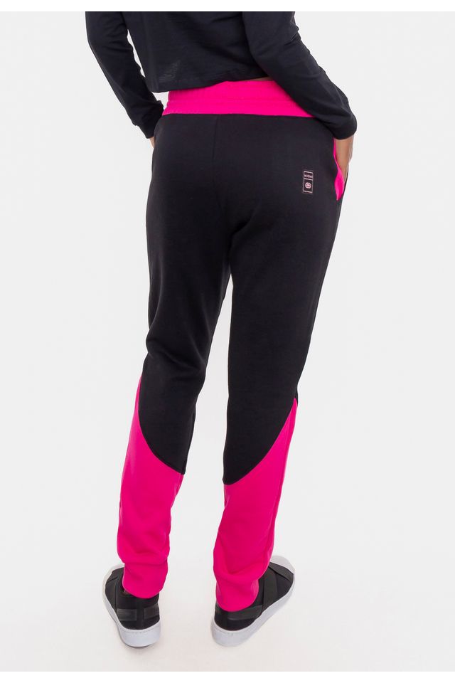 Calça Ecko Feminina Moletom Rosa