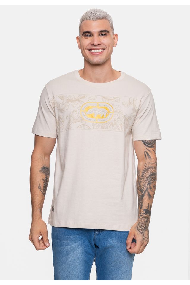 Camiseta Ecko Masculina Areia