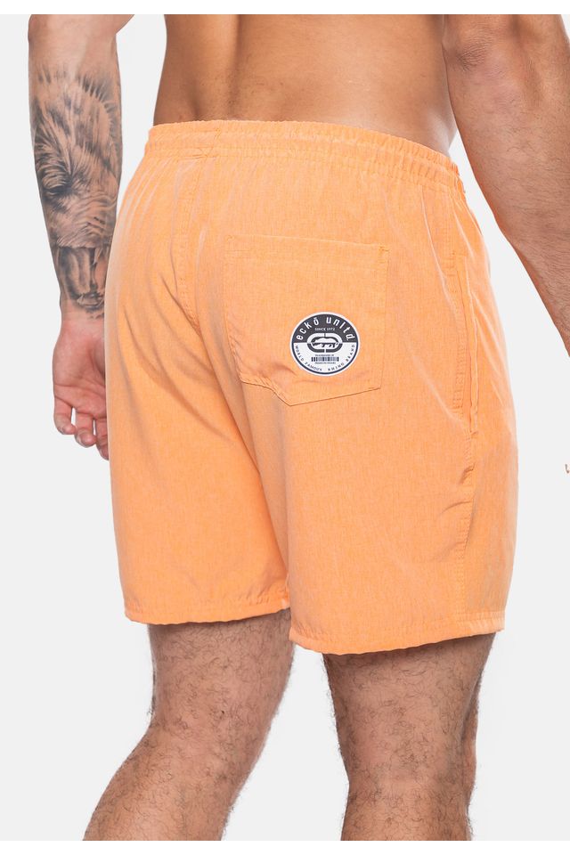 Shorts Ecko Elástico Laranja