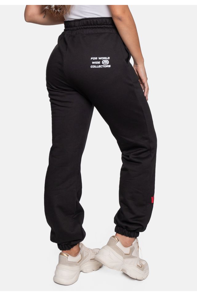 Calça Ecko Moletom Feminina Preta