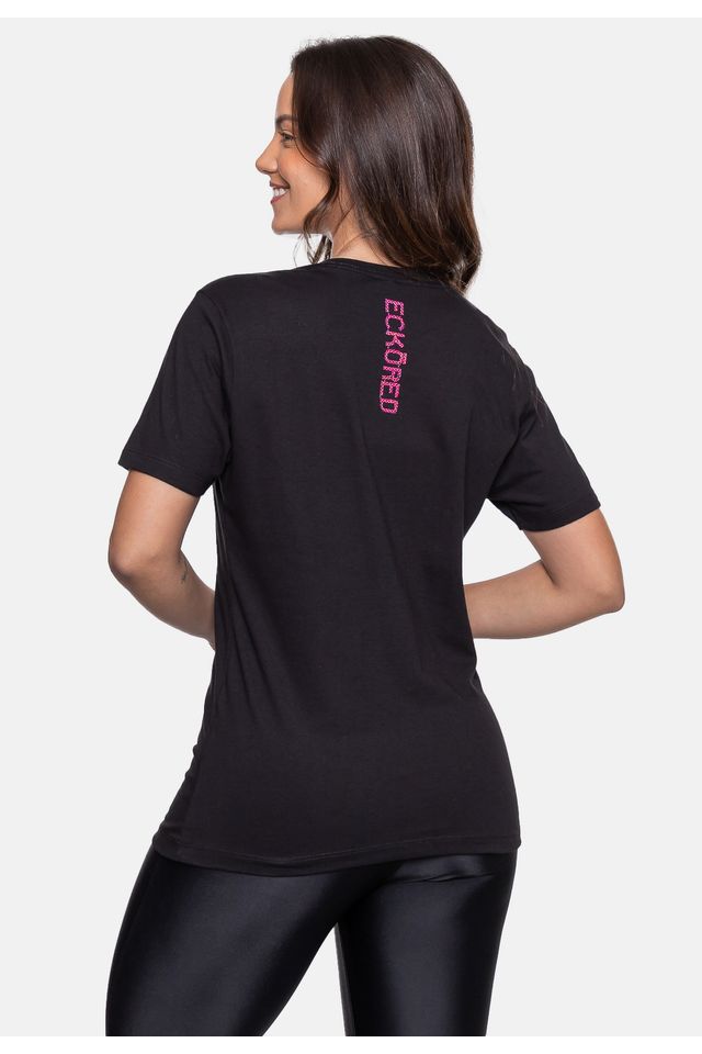 Camiseta Ecko Feminina Pearl Preta