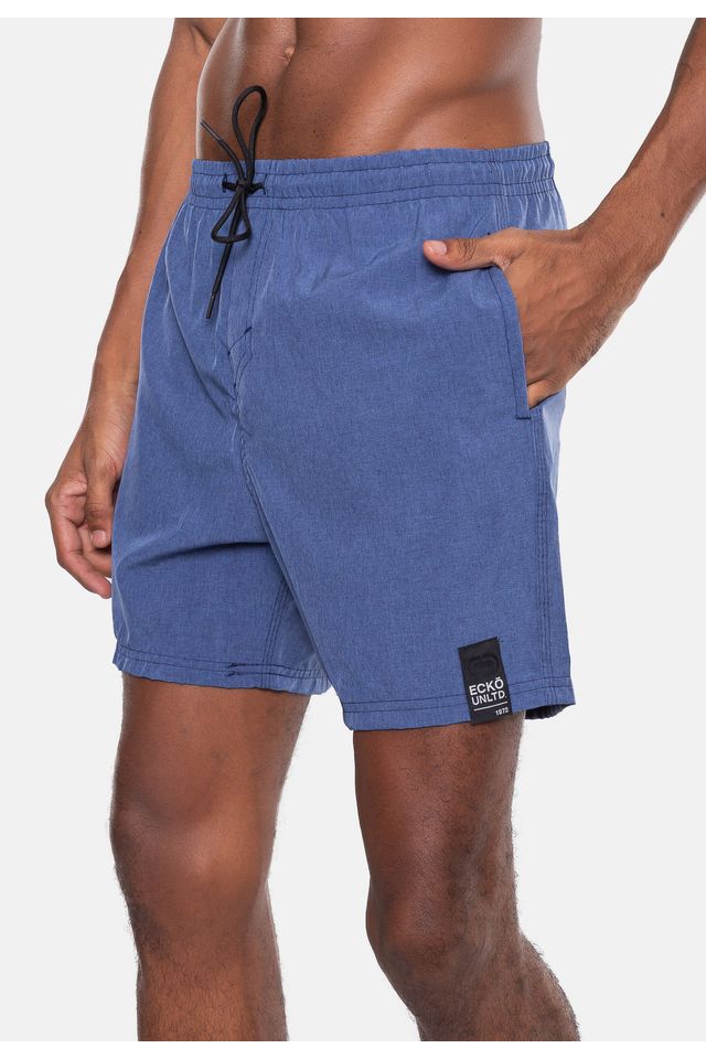 Shorts Ecko Elástico Azul Marinho