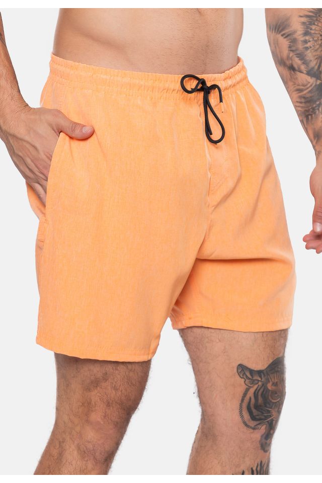 Shorts Ecko Elástico Laranja