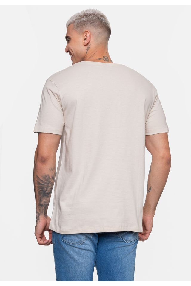 Camiseta Ecko Masculina Areia